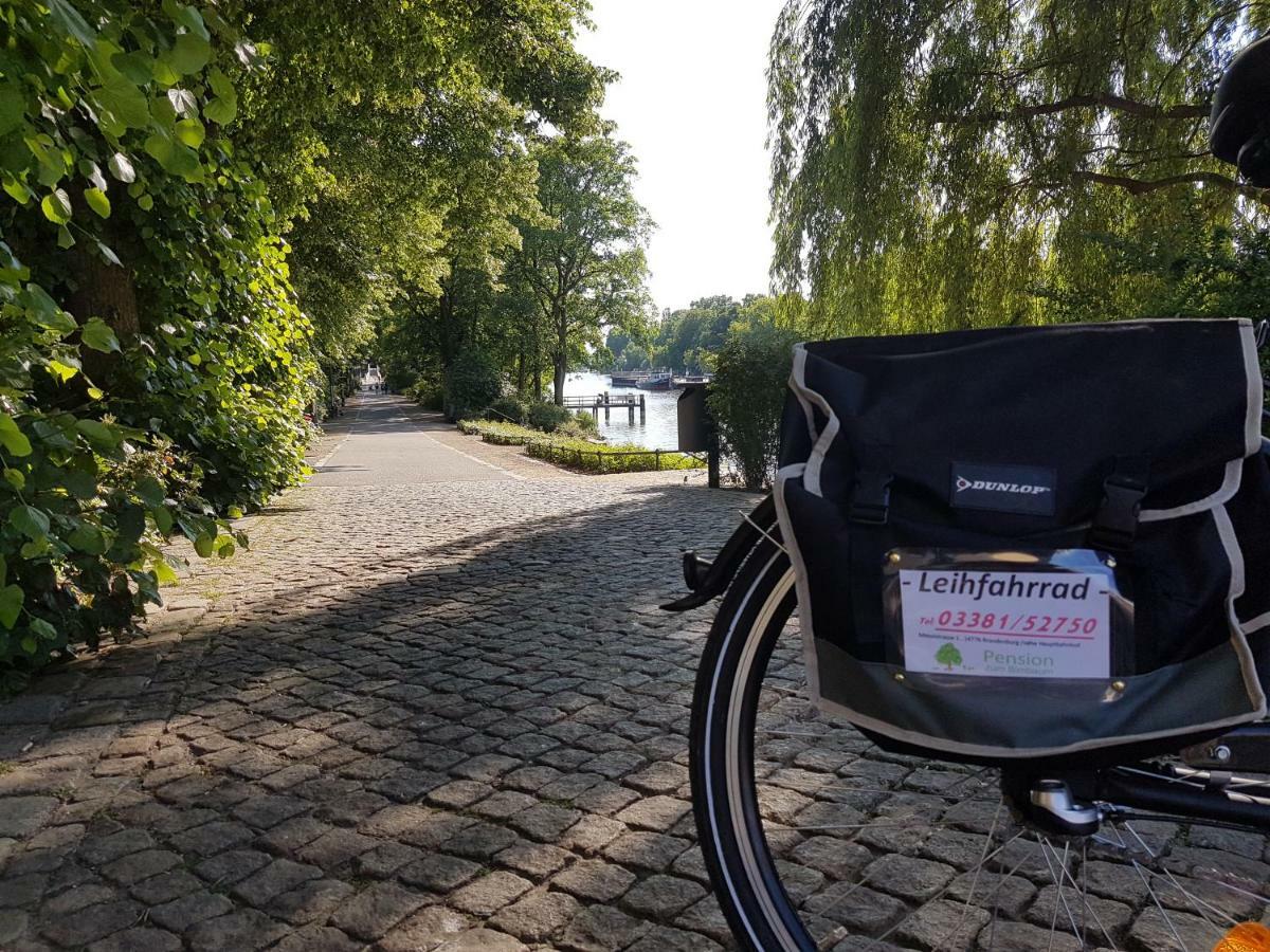 Pension Zum Birnbaum Brandenburg  Exteriör bild